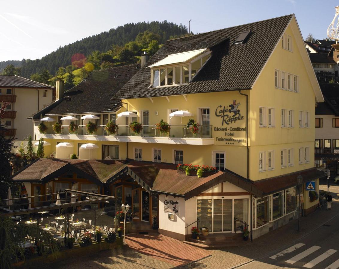Hotel Garni Café Räpple Bad Peterstal-Griesbach Exteriör bild